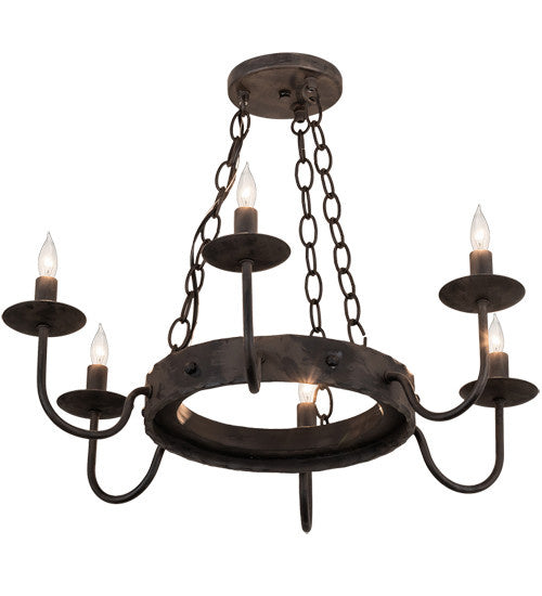 2nd Avenue Edinburgh 1-0458184358-104 Chandelier Light - Costello Black