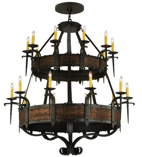 2nd Avenue Costello 1-0460230293-104.62415 Chandelier Light - Oil Rubbed Bronze / Blackened