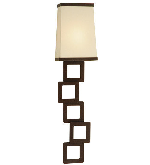 2nd Avenue Gridluck 200007-10 Wall Sconce Light - Cafe Noir