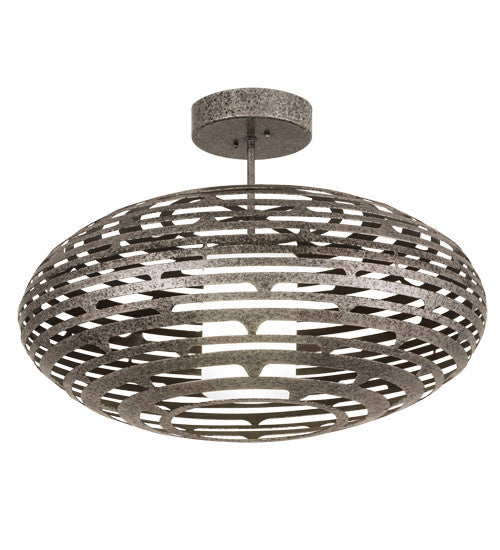 2nd Avenue Margo Acura 200015-140 Ceiling Light - Silver Leaf On Copper Vein