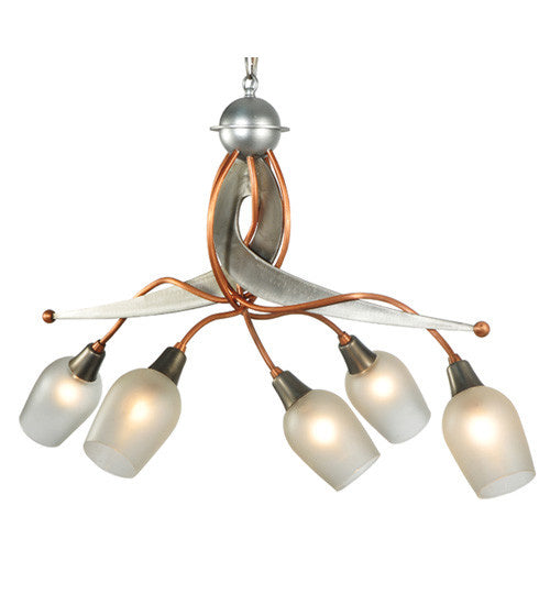 2nd Avenue Ballerina 200270-2.MOD Chandelier Light - Copper And Steel Clear Coated