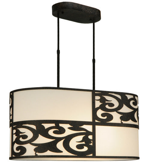 2nd Avenue Clarabella 202183-4 Pendant Light - Antique Iron Gate