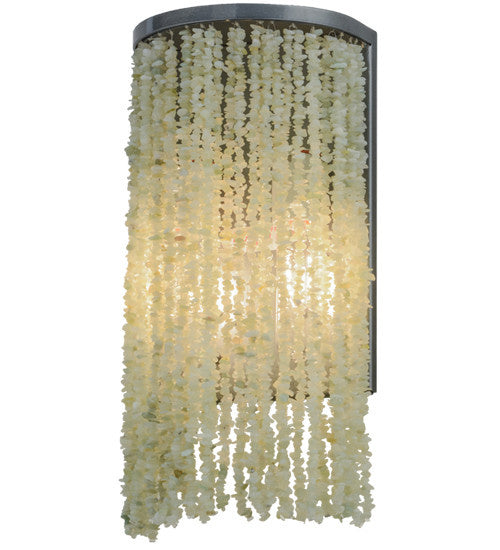 2nd Avenue Jade 202247-4.MOD Wall Sconce Light - Black Chrome Over Nickel