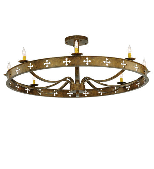 2nd Avenue Byzantine 202258-13.S Ceiling Light - Brushed Gold