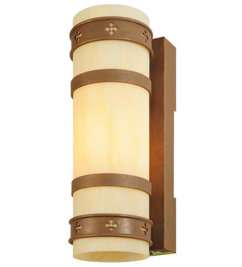 2nd Avenue Byzantine 202258-9.EB Wall Sconce Light - Antique Rust