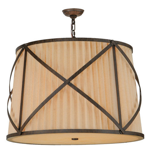 2nd Avenue Muirfield 202413-3 Chandelier Light - Classic Rust