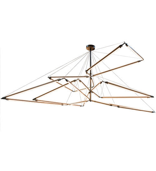 2nd Avenue Isotope 203583-3 Chandelier Light - Antique Copper