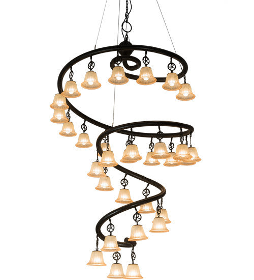 2nd Avenue Zikloi 204278-11 Chandelier Light - Solar Black