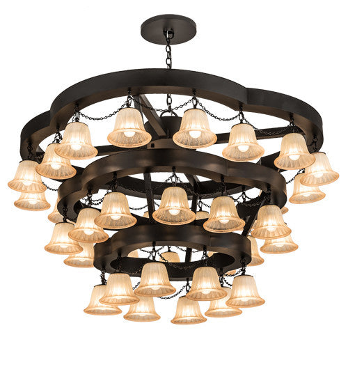 2nd Avenue Cretella 204278-9 Chandelier Light - Solar Black