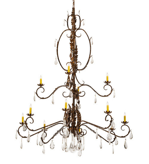 2nd Avenue Valentina 204924-1500 Chandelier Light - Oxide Bronze