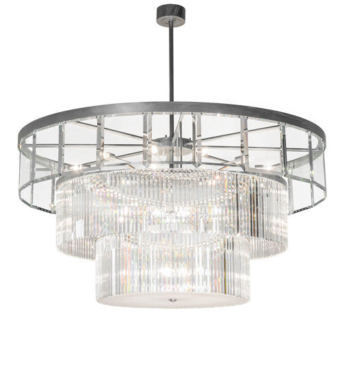 2nd Avenue Beckam 205299-1532D Chandelier Light - Sparkle Silver