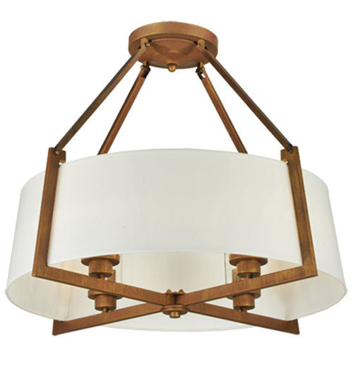 2nd Avenue Cilindro 212632-7 Ceiling Light - Cortez Gold