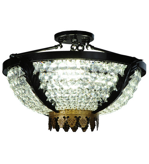 2nd Avenue Chrisanne 212878-6 Ceiling Light - Mirror Black