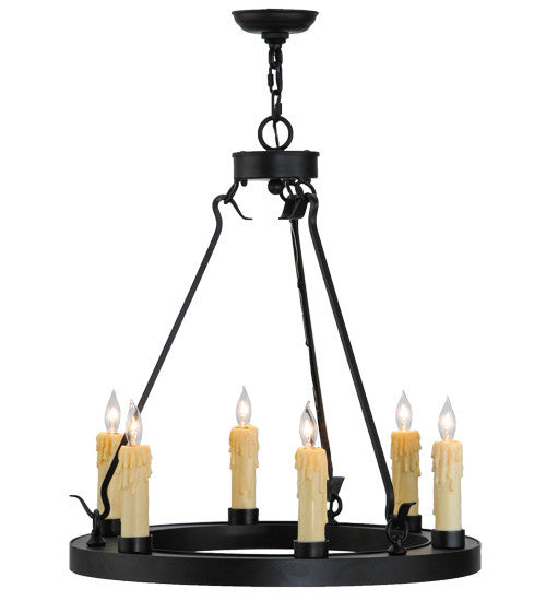 2nd Avenue Deina 213432-4 Chandelier Light - Blackwash