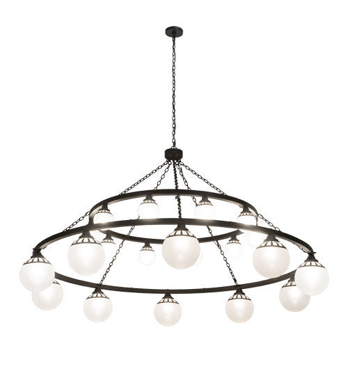 2nd Avenue Bola 216053-14 Chandelier Light - Old Wrought Iron