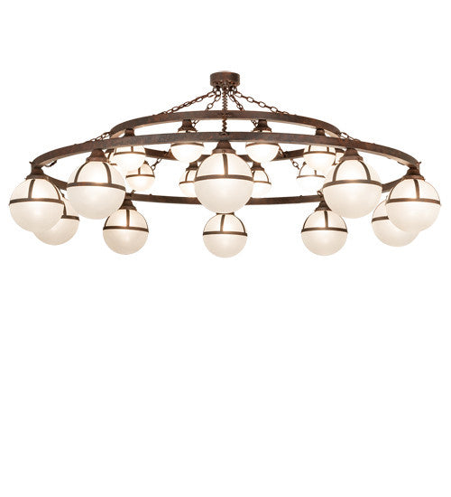 2nd Avenue Bola 216053-39 Chandelier Light - Rusty Nail