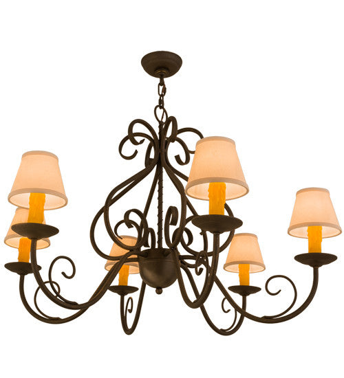 2nd Avenue Jenna 216393-3 Chandelier Light - Gilded Tobacco