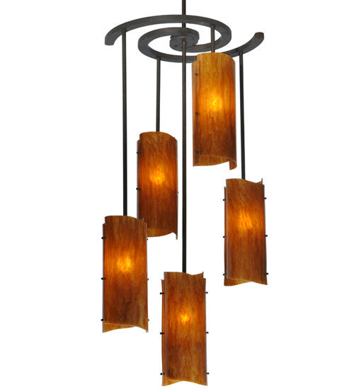 2nd Avenue Vortex 216715-3 Chandelier Light - Coffee Bean