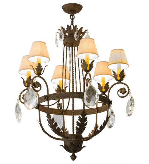 2nd Avenue Antonia 217981-6 Chandelier Light - Pompeii Gold