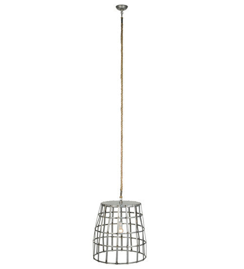 2nd Avenue Basket 218597-35 Pendant Light - Steel