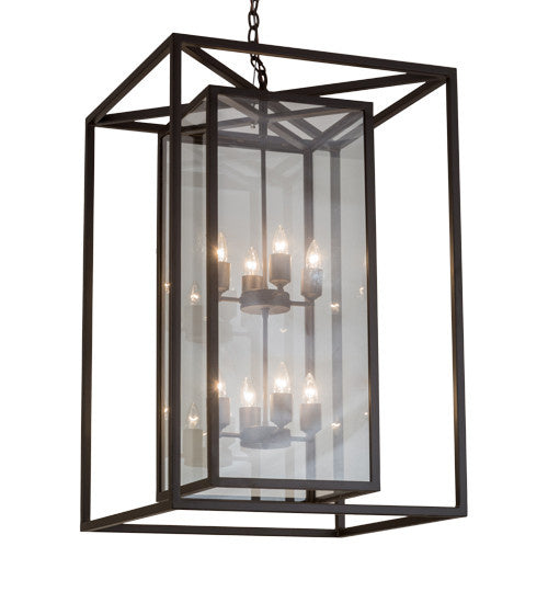 2nd Avenue Kitzi Box 32969-12 Chandelier Light - Oil Rubbed Bronze