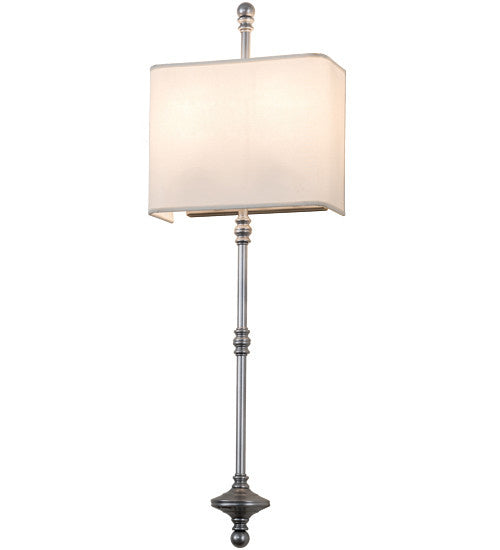 2nd Avenue Muirfield 34454-12 Wall Sconce Light - Weatherable Silver