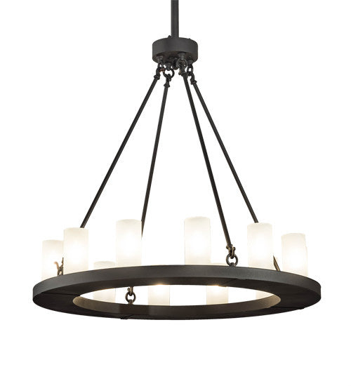 2nd Avenue Loxley 35020-25 Chandelier Light - Wrought Iron