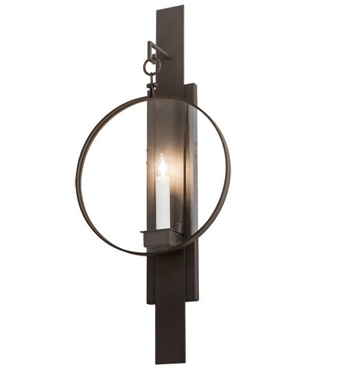 2nd Avenue Holmes 39219-96 Wall Sconce Light - Wrought Iron