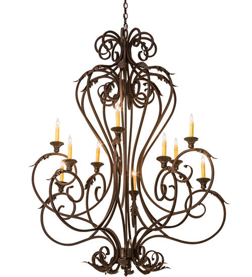 2nd Avenue Josephine 47110-935 Chandelier Light - Mahogany Bronze