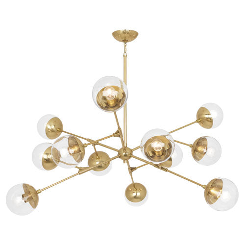 Robert Abbey Celeste 1215 Chandelier Light - Modern Brass