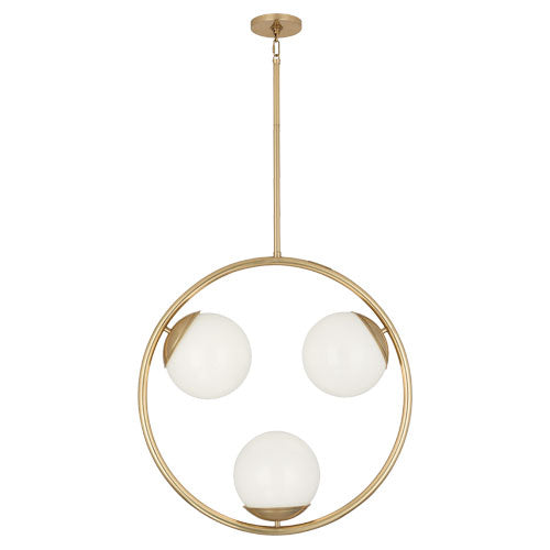 Robert Abbey Jonathan Adler Jupiter 3542 Chandelier Light - Modern Brass