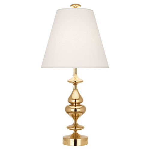 Robert Abbey Lighting 445 Jonathan Adler Hollywood Lamp Polished Brass