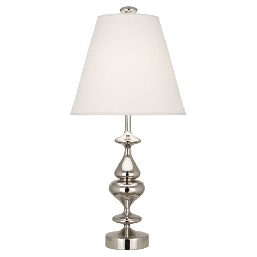 Robert Abbey Lighting 446 Jonathan Adler Hollywood Lamp Polished Nickel