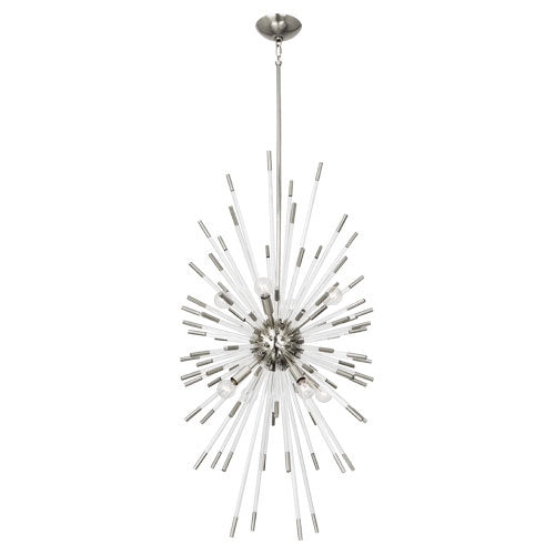 Robert Abbey Andromeda S1206 Chandelier Light - Polished Nickel