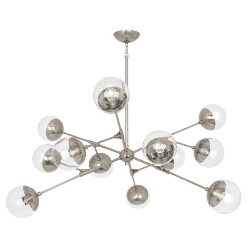 Robert Abbey Celeste S1215 Chandelier Light - Polished Nickel