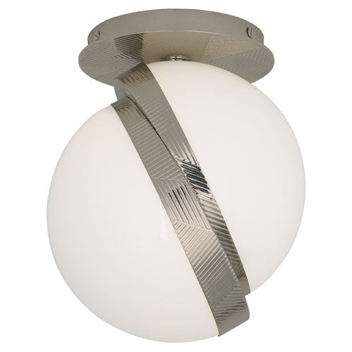 Robert Abbey Michael Berman Brut S623 Ceiling Light - Polished Nickel