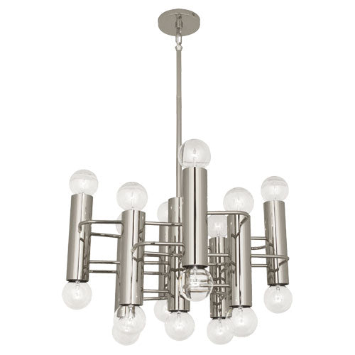 Robert Abbey Jonathan Adler Milano S903 Chandelier Light - Polished Nickel