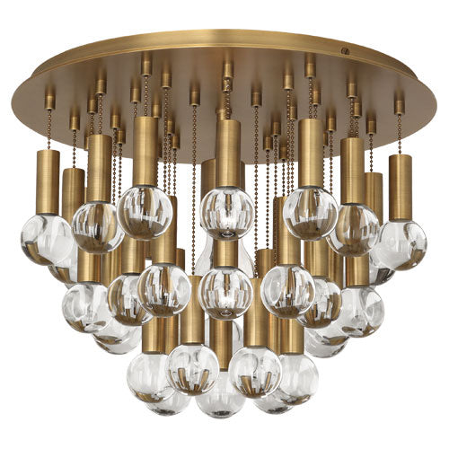 Robert Abbey Jonathan Adler Milano WB754 Ceiling Light - Warm Brass