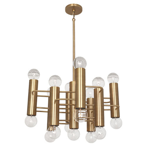 Robert Abbey Jonathan Adler Milano WB903 Chandelier Light - Warm Brass