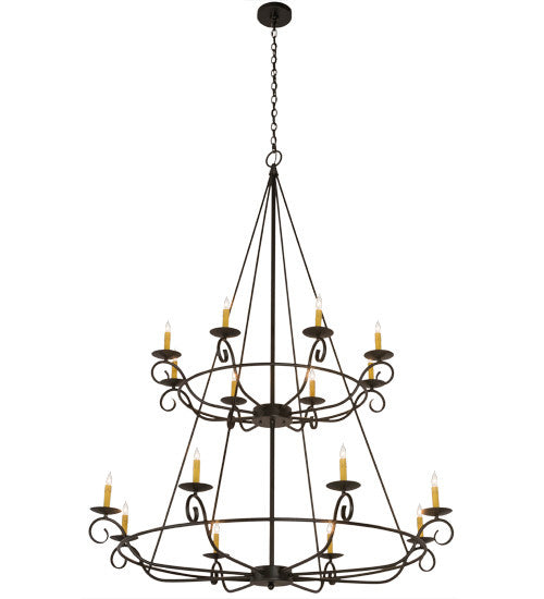 2nd Avenue Estrella 48259-917 Chandelier Light - Textured Black