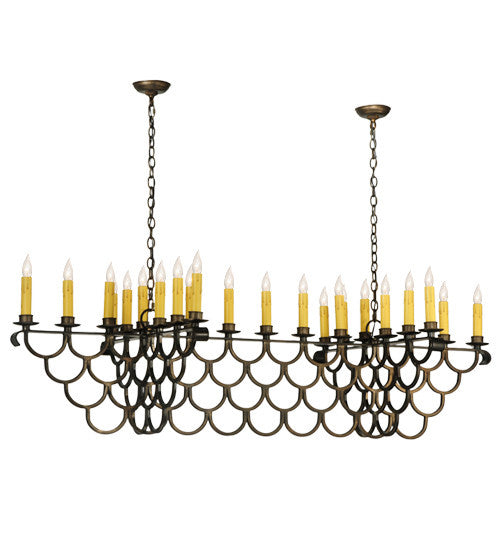 2nd Avenue Picadilly 50286-141 Chandelier Light - Antique Copper/Black Stipple