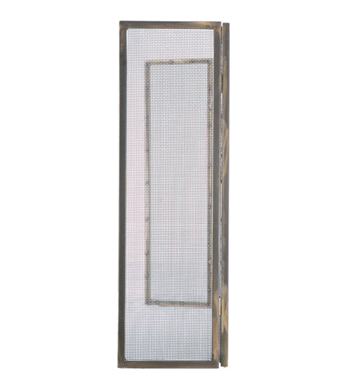 Meyda Tiffany Lighting 107632 Tall Pines Fireplace Screen Home Decor Copper/Antique/Verde