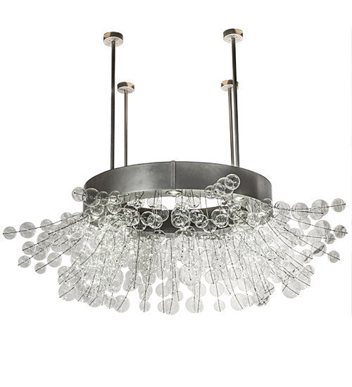 2nd Avenue Rhododendron 59725-7 Chandelier Light - Nickel