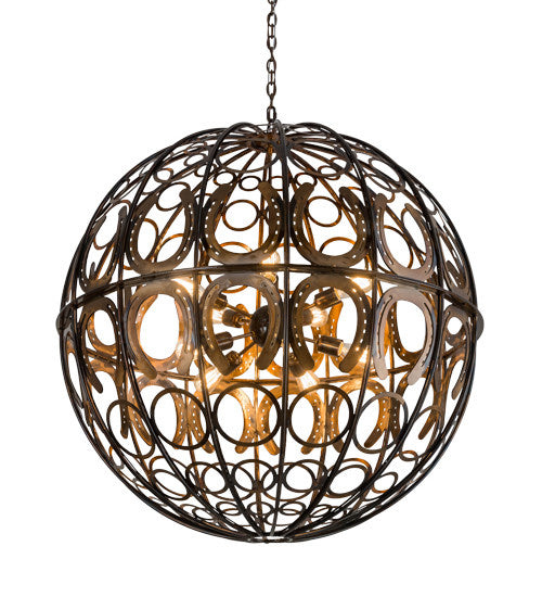 2nd Avenue Equestriana 59735-476 Pendant Light - Dark Burnished Transparent Copper