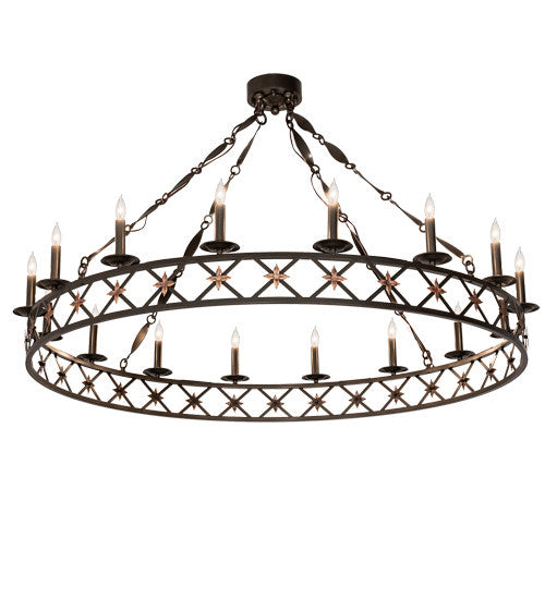 2nd Avenue Kingsbridge 61020-1503 Chandelier Light - Bronze And Gold