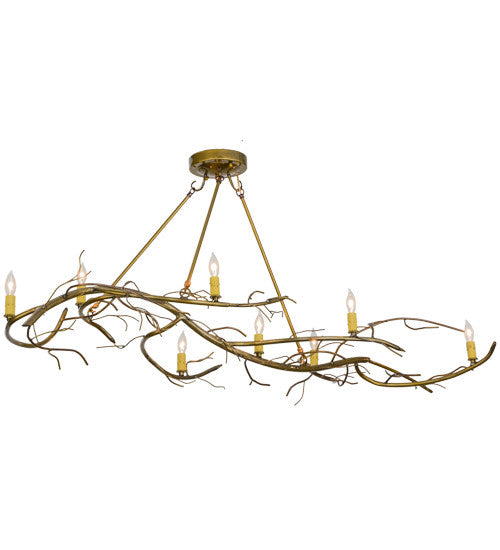 2nd Avenue Winter Solstice 61425-16 Chandelier Light - Transparent Gold