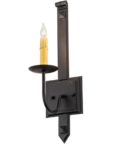 2nd Avenue Primitive 61703-2 Wall Sconce Light - Costello Black