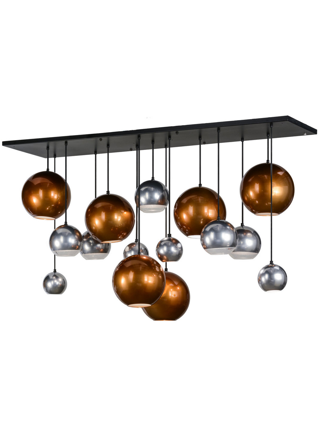 2nd Avenue Bola 62799-11 Pendant Light - Solar Black