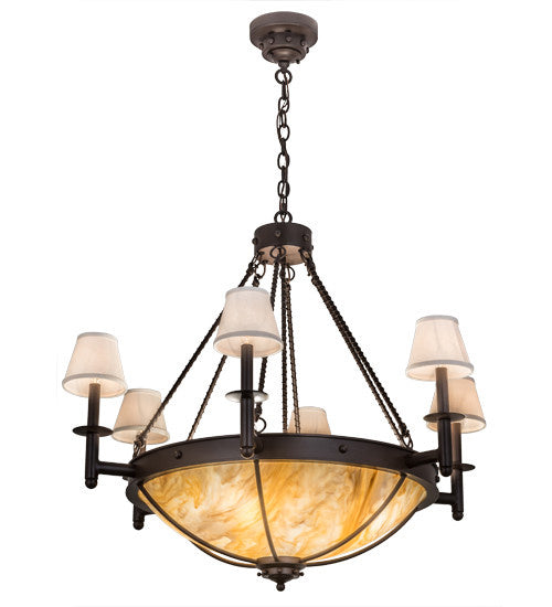 2nd Avenue Freya 65175-4 Pendant Light - Cafe Noir