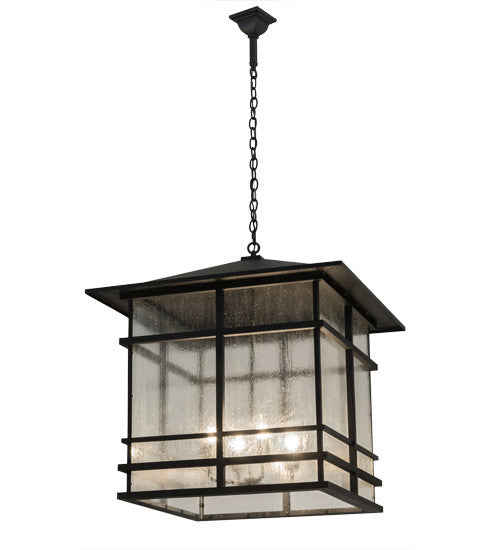 2nd Avenue Tea House 65304-1 Pendant Light - Black Textured